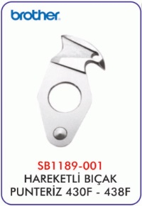 BROTHER PUNTERİZ KOT 430D HAREKETLİ BIÇAK SB1189-001 